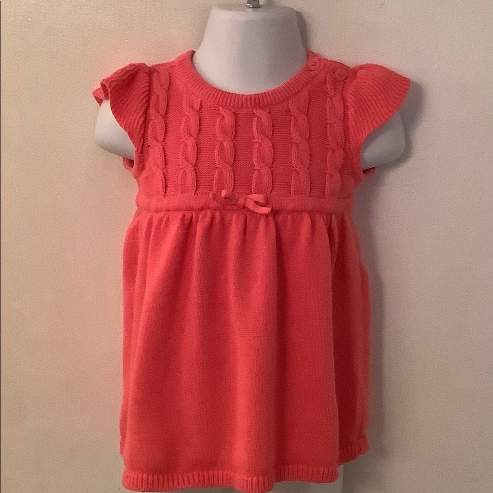 Cherokee Baby sweater dress. Size 6M.